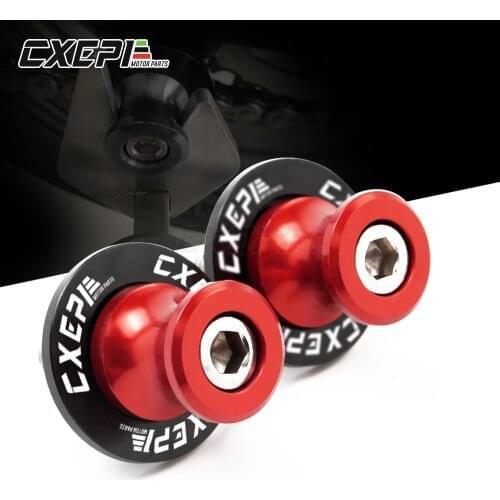 Swingarm Spools Slider For SUZUKI GSR 750 600 400 GSX650F GSX1250FA GSF 1250/1200 N/S Bandit SV650 M8 Motorcycle CNC Stand Screw