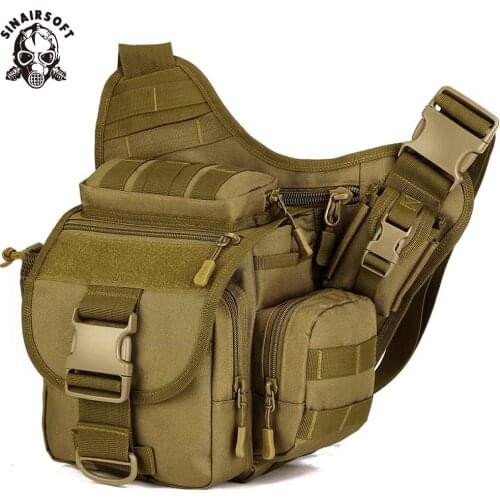 SINAIRSOFT Outdoor Sport Climbing Hiking Bags Camera bag Multifunctional Men Nylon Messenger Bag Military Tactical Camping bags
