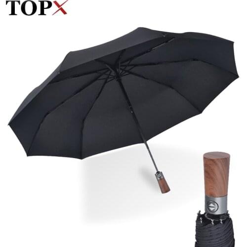 TOPX Wooden Umbrellas