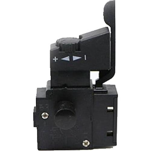 FA2-6/1BEK Black Lock On Power Tool Push Button Tool Electric Hand Drill Speed Control Trigger Switch AC 250V # 2
