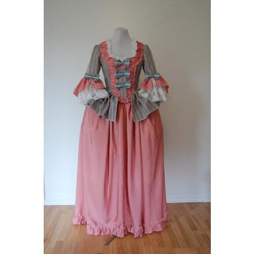 Cosplaydiy Medieval Court Noble Princess Renaissance Costume Dress Marie Antoinette Baroque Ball Gown For Dancing Party Carnival