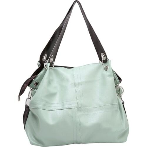 Vintage Womens Casual Soft PU Leather Handbag Tote Trendy Shoulder Bags Cross Body Bag 4 Colors New Arrival 868520