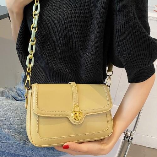 High Quality Women Small Pu Leather Shoulder Bag Designer Ladies Crossbody Bags for Women Fashion Female Handbags Messenger Bags