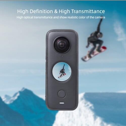 Tempered Anti-scratch Lens Screen Protector Protective Film for -Insta360 ONE X2