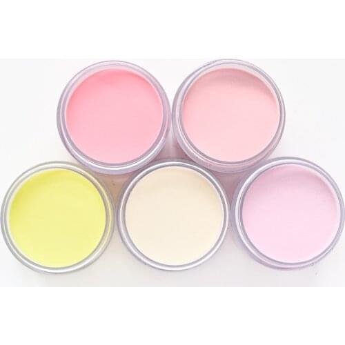 1Pc (28g/jar) Nude Pink Acrylic Dust Dipping Powder Cosmetic Grade Nail Art Used With EMA Liquid #1OZ/bottle
