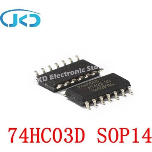 10pcs SN74HC03DR 74HC03DR 74HC03D 74HC03 SOP-14 New IC
