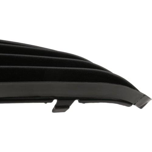 2PCS Front Bumper Grille Fog Light Lamp Cover For Audi A4 A4L B8 2009 - 2012
