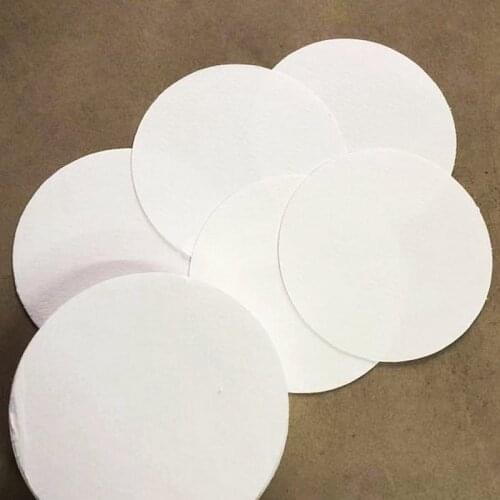 25pcs DIA 13mm to 200mm Default Aperture size 0.0.22um BT Glass Fiber Membrane Microporous filter film Dust measurement film