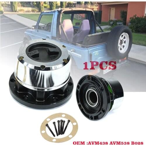 26 Spline AVM438 AVM 438 AVM538 AVM 538 FOR Suzuki Sidekick Geo Tracker Jimny manual free locking hubs B028 AVM 538