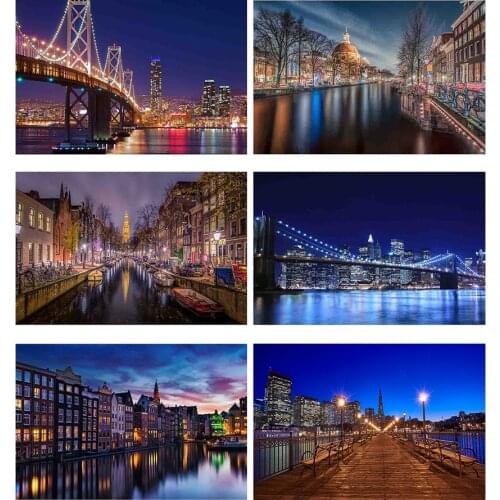 Zooya 5D Stitch Diamond Painting Night View 5D Diamond Embroidery Painting Cross Stitch Diamond Painting Mosaic Handmake Jq713