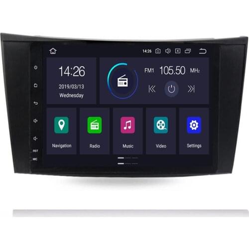 DSP 4G 64G 2 din Android 10 Car DVD Multimedia For Mercedes Benz E-class W211 E200 E220 E300 E350 E240 E270 CLS CLASS W219 Radio