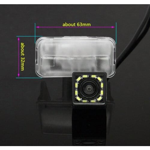 Car Rear View Reverse Camera for Toyota Auris hatchback E150 Fortuner Yaris Prius C Aqua Camry XV50 Vios Corolla Highlander