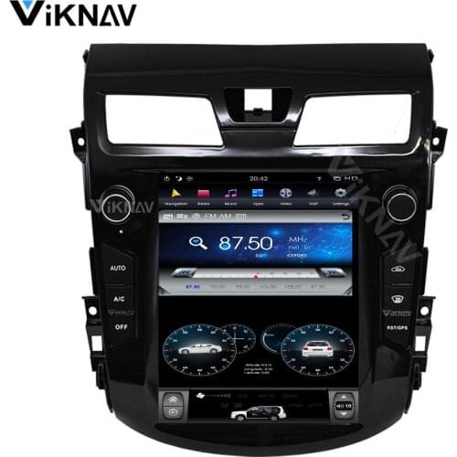 Car GPS navigation DVD multimedia player radio for Nissan Teana 2013 2014 2015 2016 2017 2018 auto stereo video player 10.4