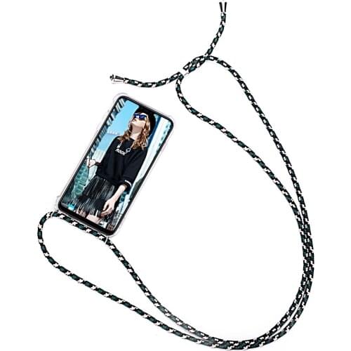 Strap Cord Chain Phone Cover for Xiaomi MI Redmi Note 9 8T 8 7 6 5 4 4X Lite Pro Case Necklace Lanyard Carry to Hang For K20 K30
