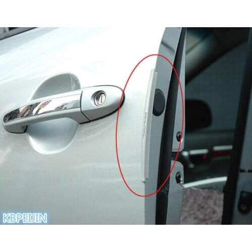 8pcs Car Styling Bumper Decorative Strips Car Door Protection Trim Sticker for Audi a4 a3 q5 q7 a5 b6 b8 a6 c5 b7 c6 a8 tt