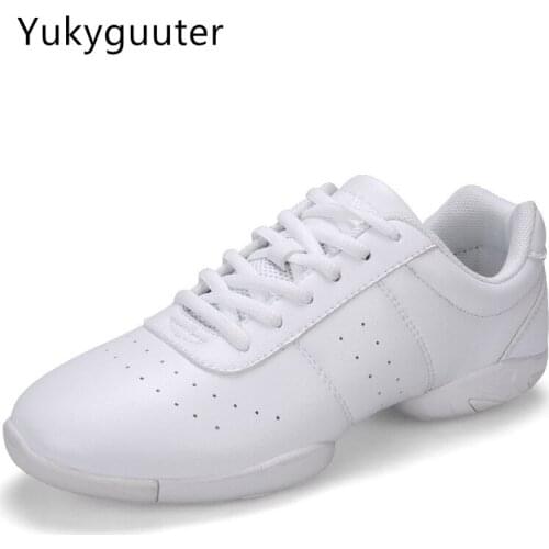 Dance Shoes Children Boy Girl Modern Soft Outsole Jazz Sneakers Aerobics Breathable Lightweight Kids Dancing Fitness Sport