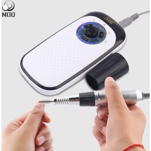 NOQ Electric Nail Polisher 6 Bits Nail Drill Manicure Machine Set Polishing Equipment Nail File Pedicure Nail Art Tools