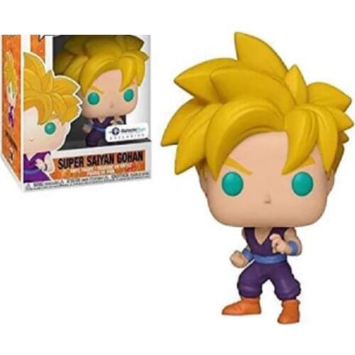 FUNKO POP Animation: Dragonball Z 509# - Super Saiyan Gohan (Galactic Toys Exclu Figure, Dr. Doom Figure Collectible Model toys