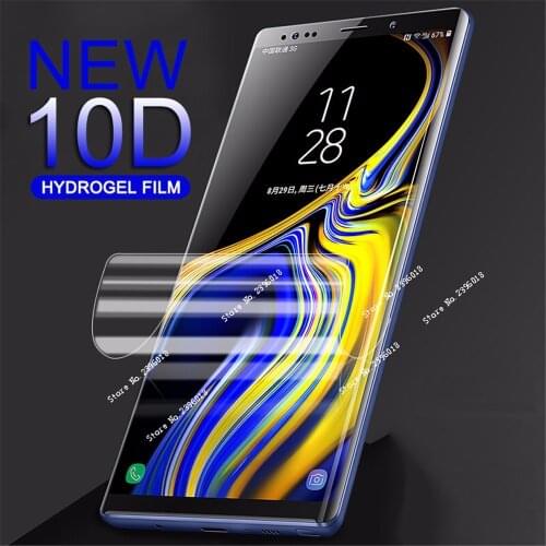 10D Full Protective Screen Hydrogel Film On The For Samsung Galaxy S 10 E J 4 6 3 5 7 A 6 8 Plus 2017 2018 Cover Protector Film