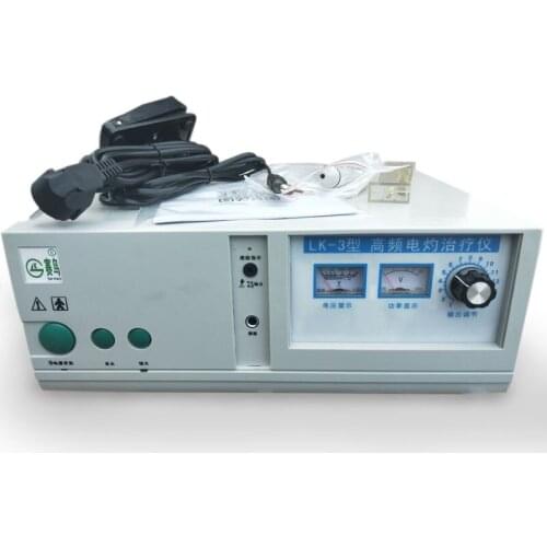 LK-3 High Frequency Electrocautery Therapeutic Apparatus English interface Cosmetic Surgery Electric Knife Hemostat 100W