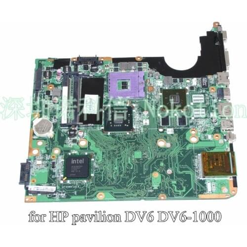 NOKOTION 511864-001 DA0UT3MB8D0 For HP Pavilion DV6 DV6-1000 Laptop motherboard PM45 DDR2 Nvidia graphics