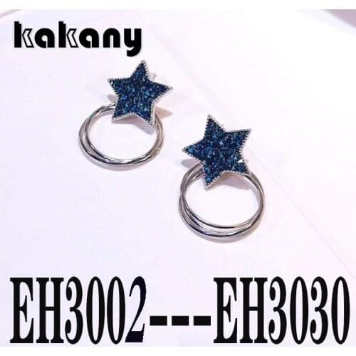 KAKANY From Spanish Classic Bear Jewelry Female Fashion Pop Earrings Coding: EH3001-EH3030