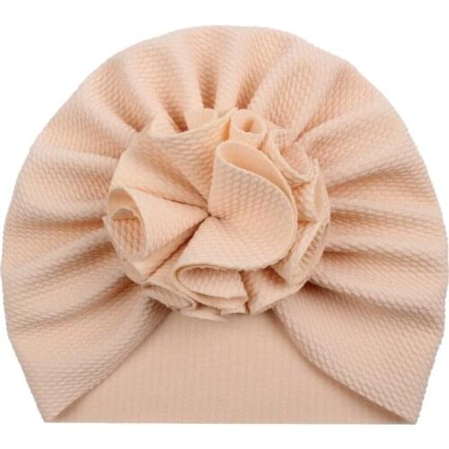 Lovely Flower Baby Hat Soft Baby Girl Hat Turban Spring Infant Toddler Newborn Baby Cap Bonnet Headwraps Kids Hat