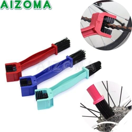 Outdoor Mountain Bike Chain Brush Cleaner Cycling Cleaning Motorcycle Gear Grunge Brushes Scrubber Dirt Quick Washing Kit