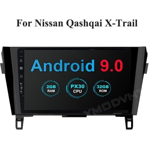 YMODVHT 10.1inch 4GB+64GB Android 9.0 Car DVD Radio for Nissan X-Trail X Trail T32 T31 Qashqai Car GPS Navigation Multimedia