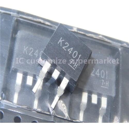 10PCS/LOT 2SK2401 K2401 TO-263 200V 15A SMD Triode