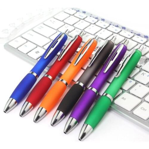 1000pcs Per Set Colorful Plastic Ballpoint Pen Promotion Ball Pen with Custom Logo Name Bulk Pens for Sale Plastic Ballpoint Pen