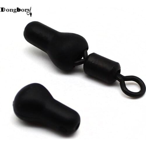 20PCS Run Rig Beads Carp Fishing Running Rig Kit Tulip Rig Beads Knot protector Round Buffer Beads Carp Fishing Accessories