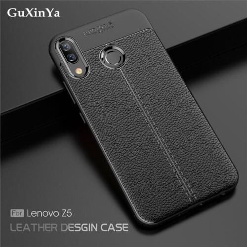 For Cases Lenovo Z5 Phone Cover Luxury Leather ShockProof TPU Protective Case For Lenovo Z5 Fundas For Lenovo Z5 L78011 Coque