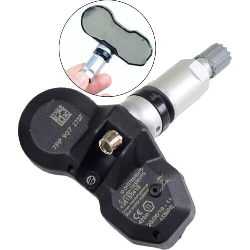 1Pcs 433Mhz Tire Pressure Monitoring Sensor TPMS Sensor For Audi A8 Q7 Volkswagen 7PP907275F Car Accessories