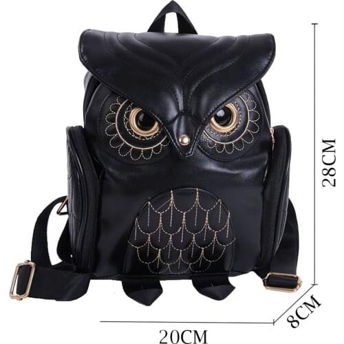 Fashion Cute Owl Backpack Women Cartoon School Bags For Teenagers Girls,Ladies travel bag student school backpacks