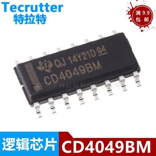 10pcs/lot New CD4049 CD4049BM CD4049UBM SOP16