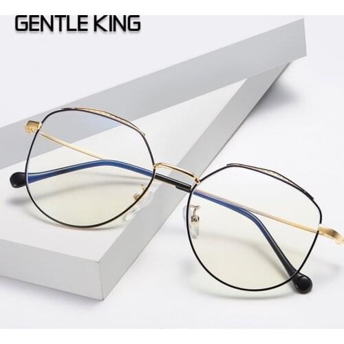 GENTLE KING Unisex Anti Blue Rays Computer Glasses Women Blue Light Coating Gaming Glasses Men Blu-Ray Eyestrain light Blocking
