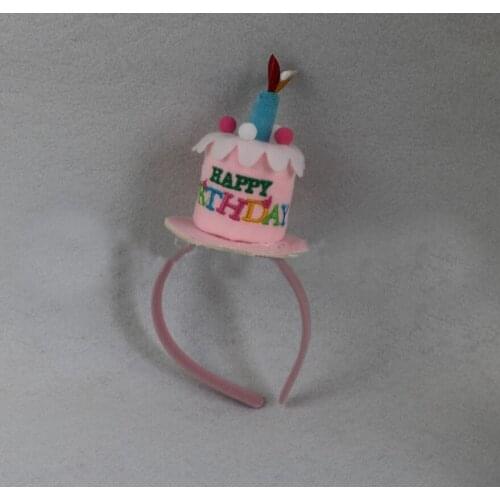 Cake Candle Girl Headband Hairband Headband Hair Hoop for Party Gifts wedding birthday Halloween