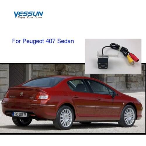 Yessun License Plate led light camera For Peugeot 407 Sedan HD CCD backup camera/reverse camera/rear view camera
