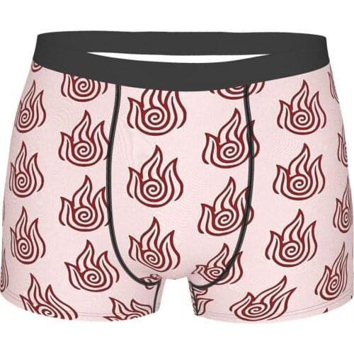 Avatar The Last Airbender Katara Aang Sokka Zuko Animated TV Series Fire Underpants Breathbale Panties Man Underwear Ventilate