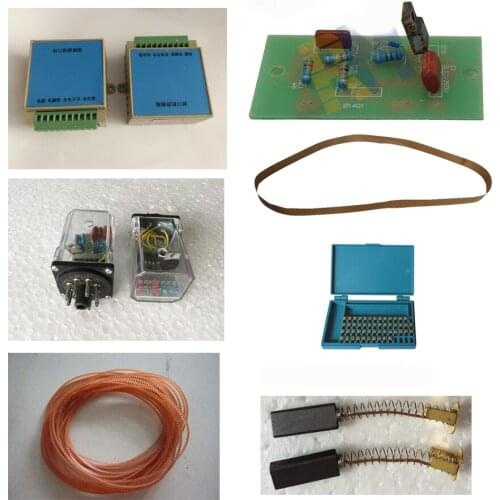 1000 sealing machine spare parts transparet controler Gear belt carbon brush letter box electric board sealing belt