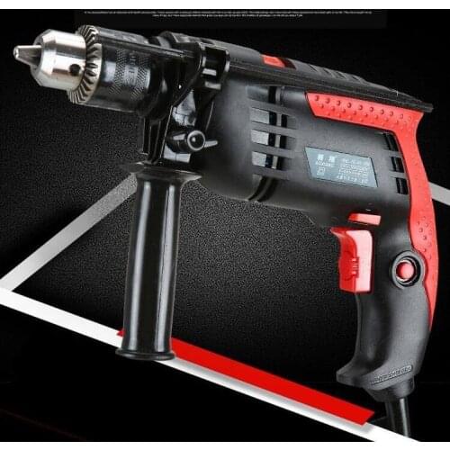 220V 1200W Speed Adjustable 13mm AC Impact Drill Electric Hammer Electric Drill Power Drill Woodworking Power Tool