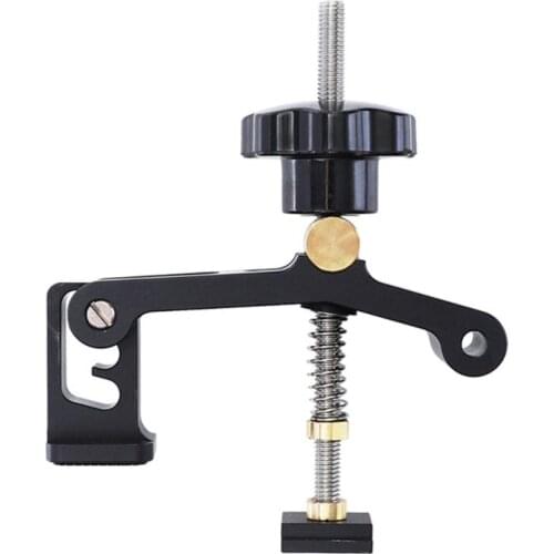 Woodworking Chute Pressure Plate Clamp Fast Positioning Clip 45 30 Type T-track