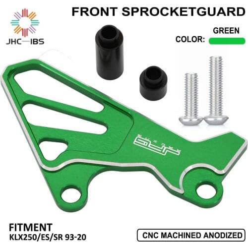 For Kawasaki KLX250 KLX250ES KLX250SR 1993-2015 2016 2017 2018 2019 2020 Motorcycle Front Sprocket Cover Guard Protection