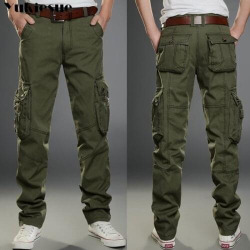 Streetwear joggers mens pants pantalones hombre hip hop Many Pockets working clothes cargo pants men mail trousers track pants