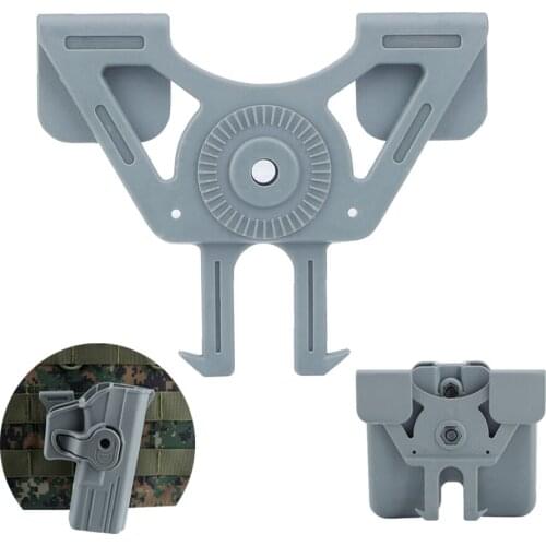 Airsoft Glock Holster Attachment Tactical Pistol Holster Belt Vest Glock series Accessories MOLLE Attachment