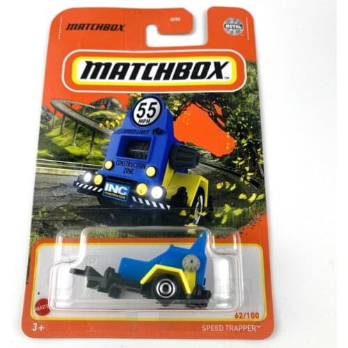 2021 Matchbox Cars SPEED TRAPPER 1/64 Metal Diecast Collection Alloy Model Car Toys
