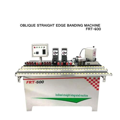 Oblique straight edge banding integrated edge banding machine woodworking machinery can be customized small edge banding machine