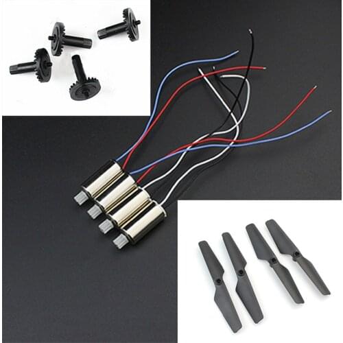 JJR/C JJRC H47 E56 ELFIE Plus RC Quadcopter spare parts H47-04 / H47-05 CW CCW motor +big gear + blade set