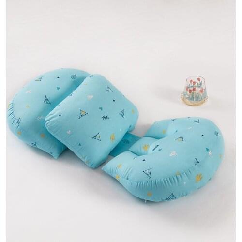 Multifunctional U-shaped Breast Support Pillow for Pregnant Women with Waist and Side Sleeping Pillow During Pregnancy F8143